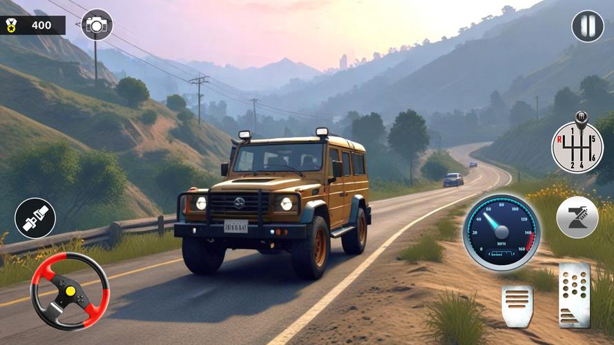 4x4 Offroad Jeep Driving Games Screenshot 1