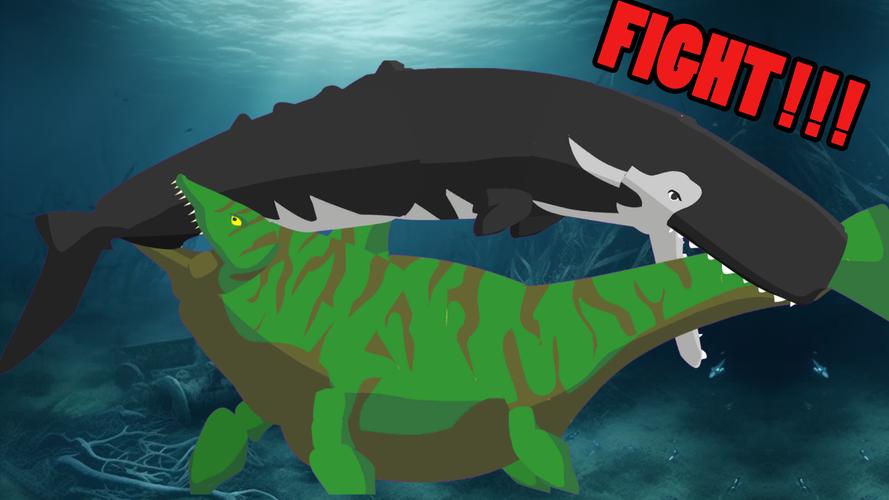 Megalodon Fights Sea Monsters ဖန်သားပြင်ဓာတ်ပုံ 2