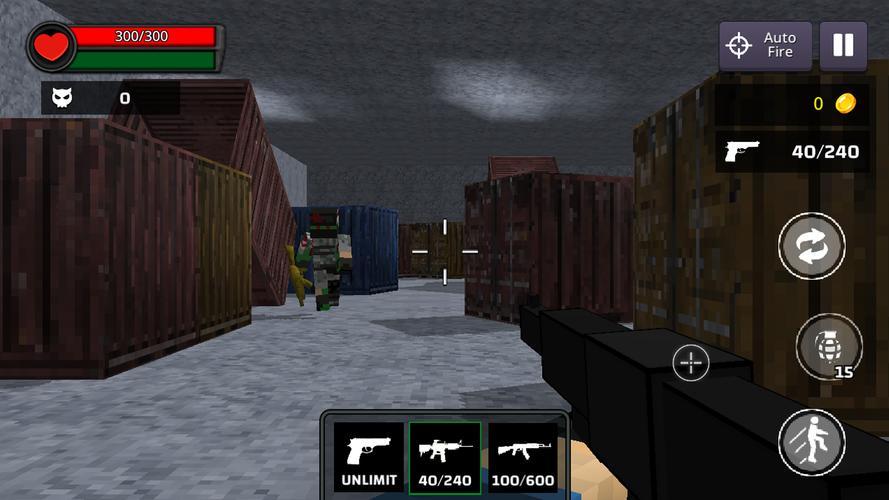 Pixel Gunner ဖန်သားပြင်ဓာတ်ပုံ 3