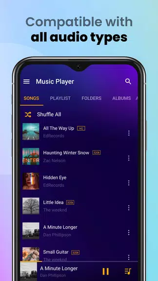 Reprodutor de música & MP3 Captura de tela 0