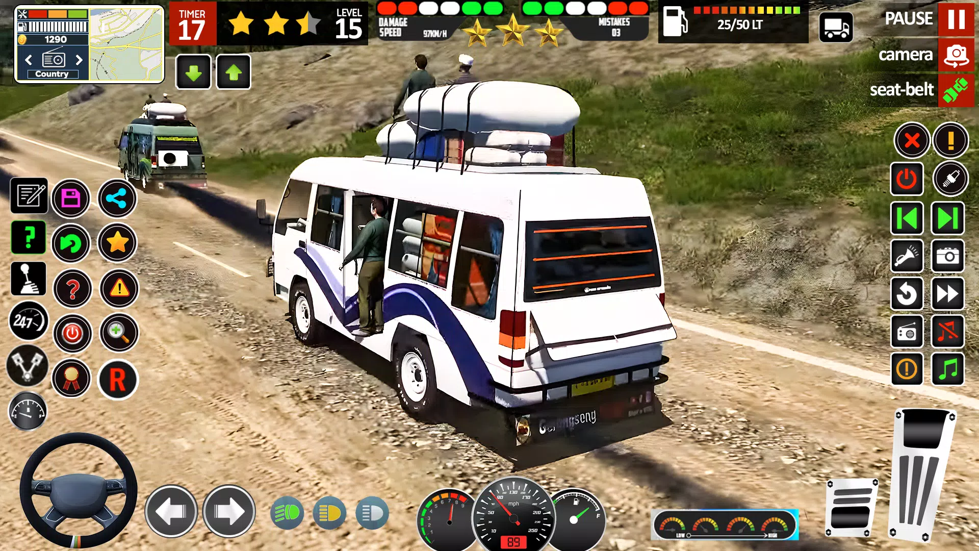 Mini Bus Game: Bus Driving 3D Ekran Görüntüsü 0