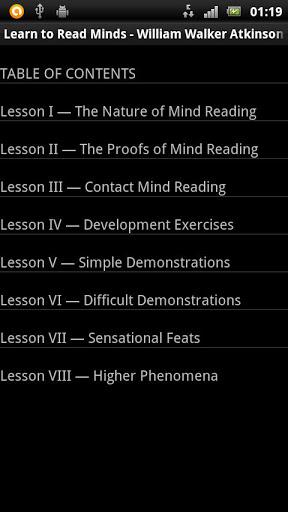 Learn to Read Minds - EBOOK 螢幕截圖 1