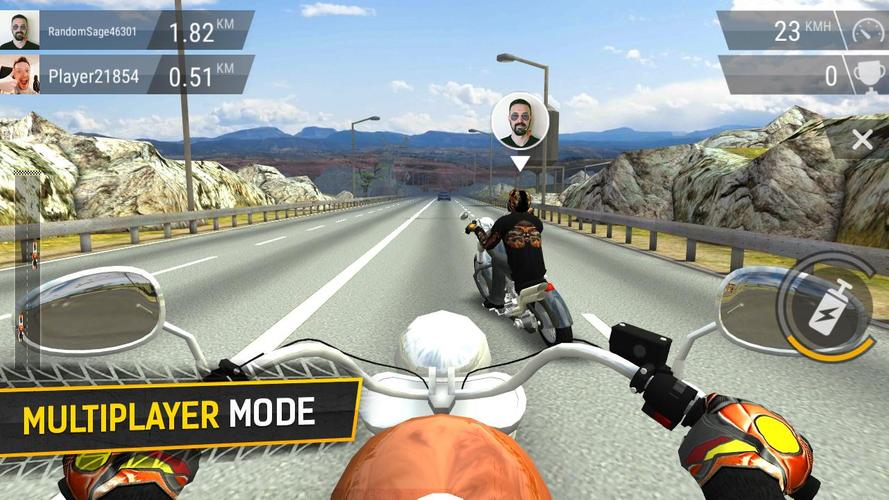 Moto Racing 3D Capture d'écran 0