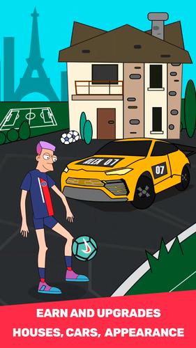 Alex - Idle Football Star Скриншот 2