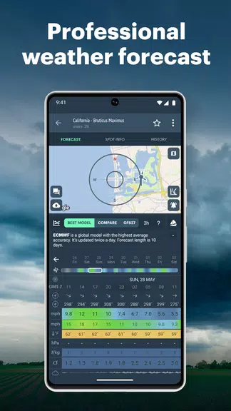 Windy.app - Enhanced forecast 螢幕截圖 1