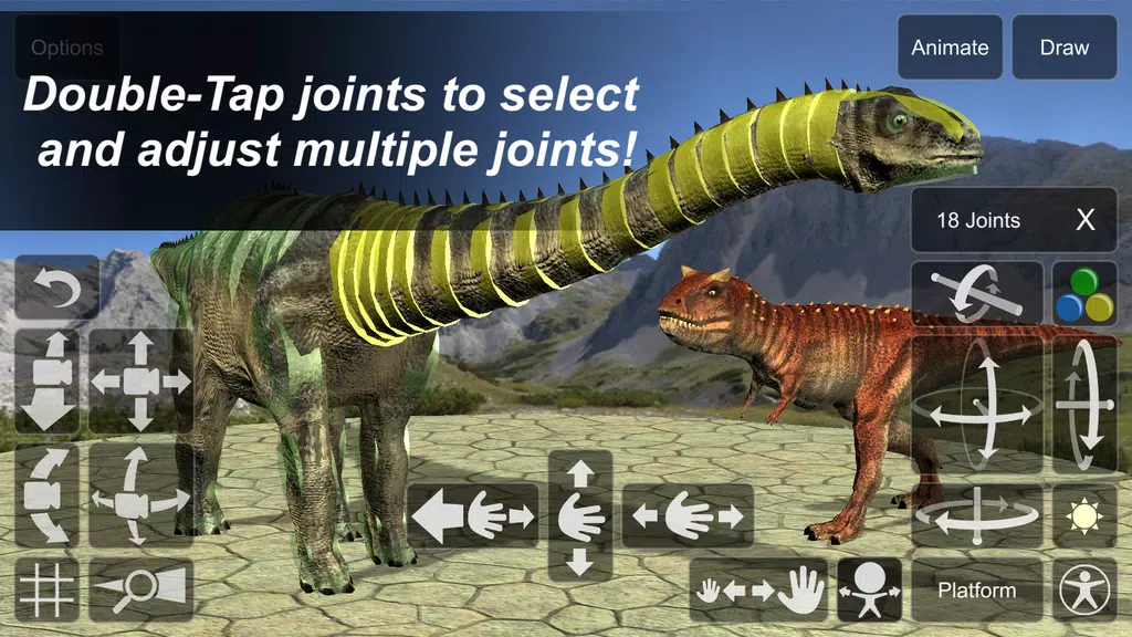 Dinosaur Mannequins Ekran Görüntüsü 0