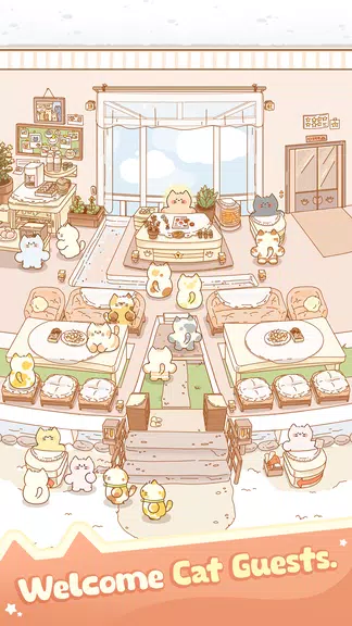 Schermata Idle Cat Hotel - Tycoon Games 1
