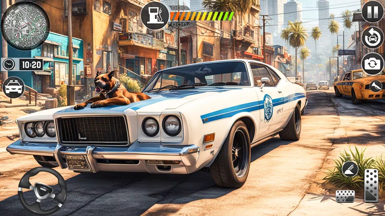 Luxury Police Car Parking Game 螢幕截圖 3