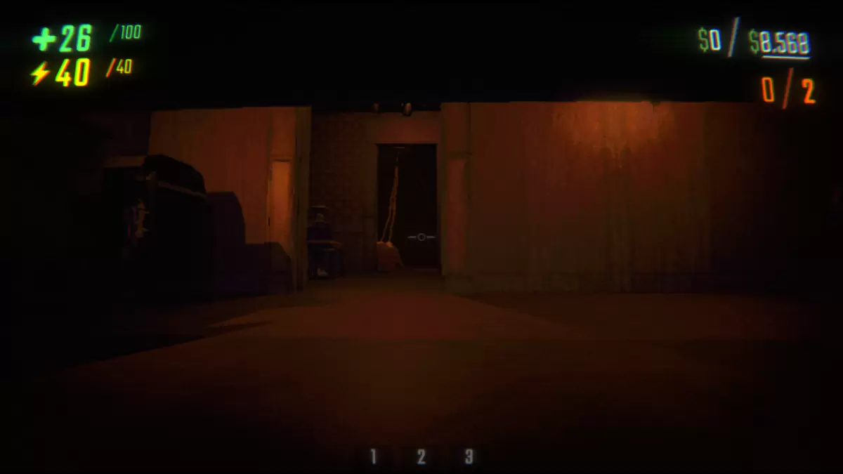 Der Spieler fing im Blick eines Peper.