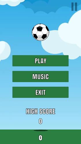Football Juggle Challenge (KeepyUppy) 螢幕截圖 1