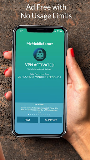 My Mobile Secure VPN Captura de tela 1