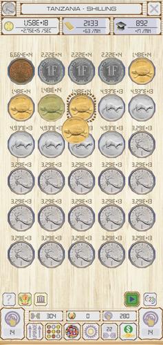 Coins Collector Inc. Idle Captura de pantalla 0