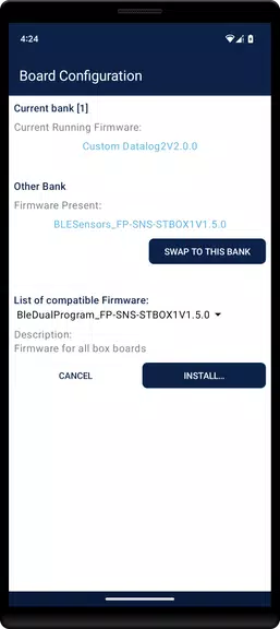 ST BLE Sensor 螢幕截圖 3