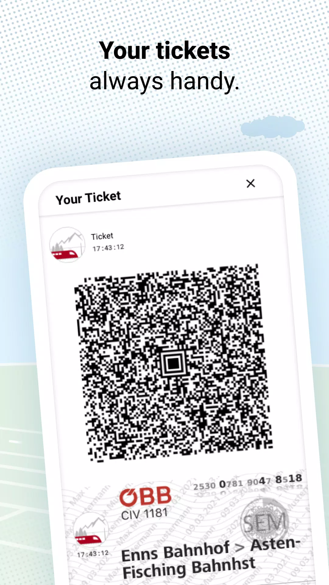 ÖBB Tickets 螢幕截圖 1