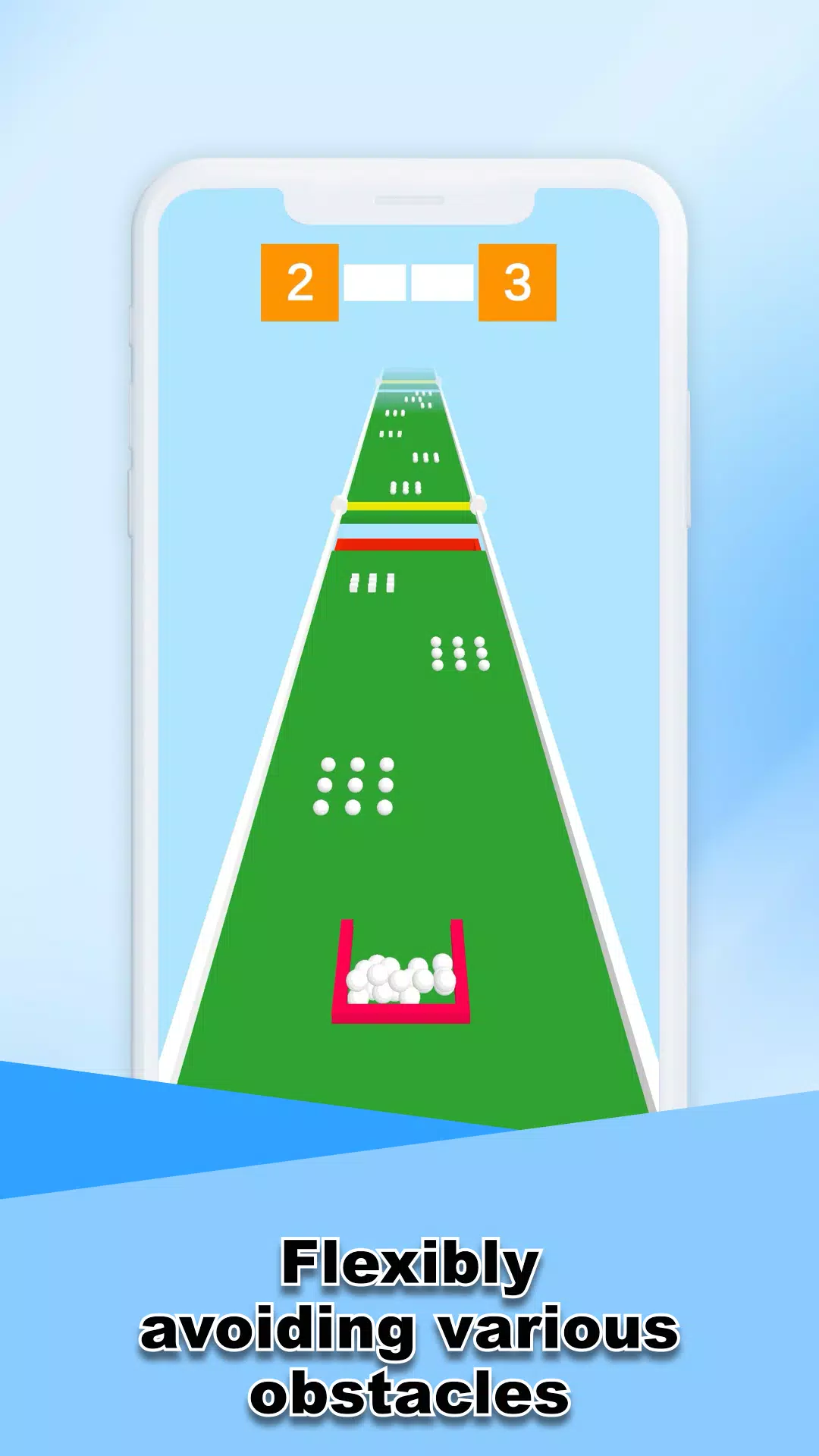 Collect Balls 3D Game Ảnh chụp màn hình 1