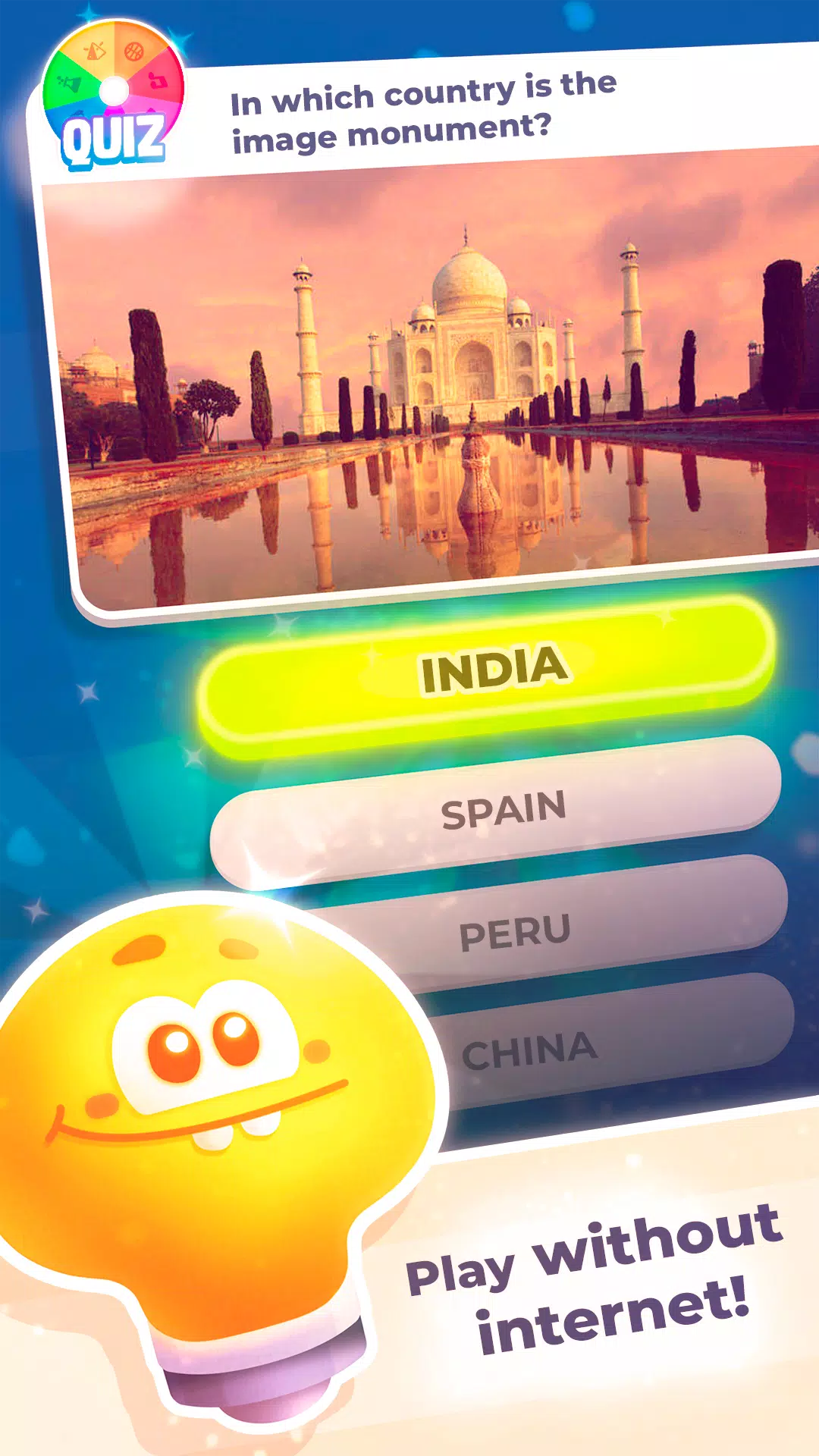 Schermata Quiz 1