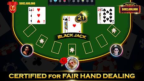 21 Blackjack Real Casino Game Ảnh chụp màn hình 0