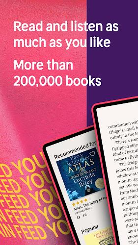 Nextory: Audiobooks & E-books 螢幕截圖 1