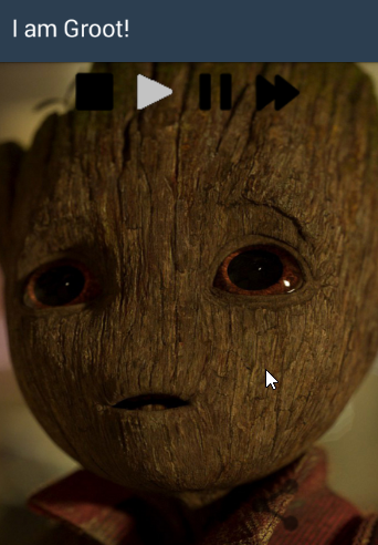 I am Groot Button স্ক্রিনশট 1