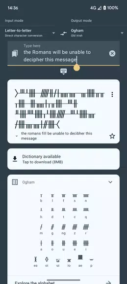 Write in Runic (Runes writer) ဖန်သားပြင်ဓာတ်ပုံ 3