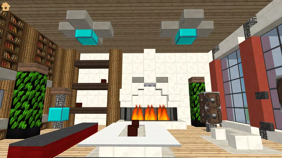 Furniture builds for Minecraft Captura de pantalla 0