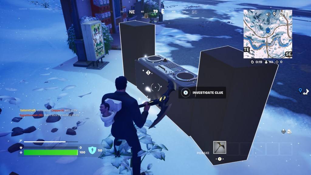 Fortnite Winterfest 2024 Trail Quest: Turntable
