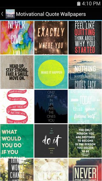 Motivational Quote Wallpapers 螢幕截圖 2