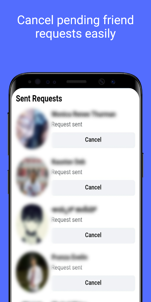 Pending Friend requests Schermafbeelding 1