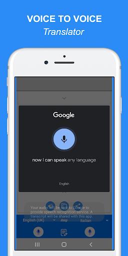 Speak and Translate All languages Voice Translator ဖန်သားပြင်ဓာတ်ပုံ 2