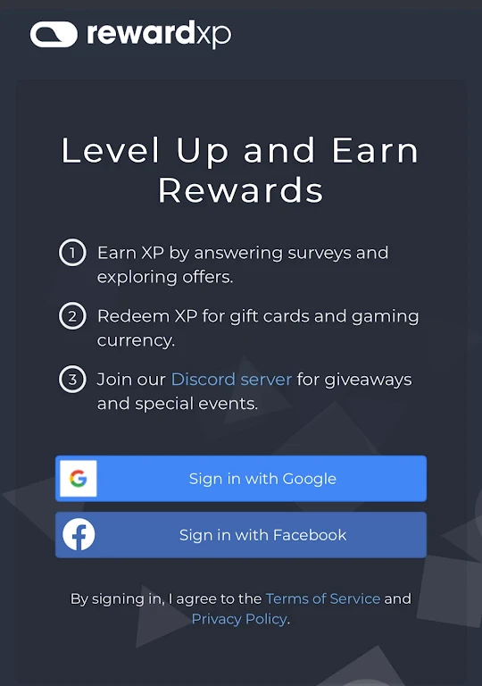 Reward XP 螢幕截圖 0