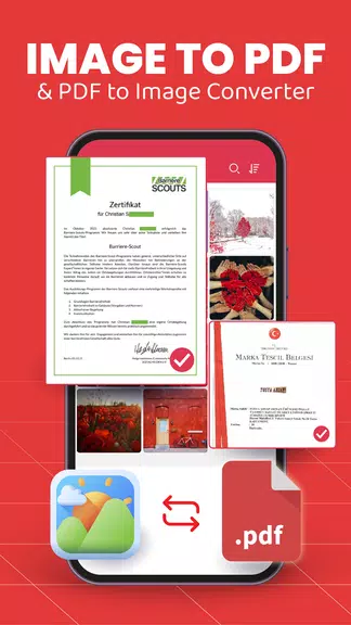 Image to PDF: PDF Converter スクリーンショット 1
