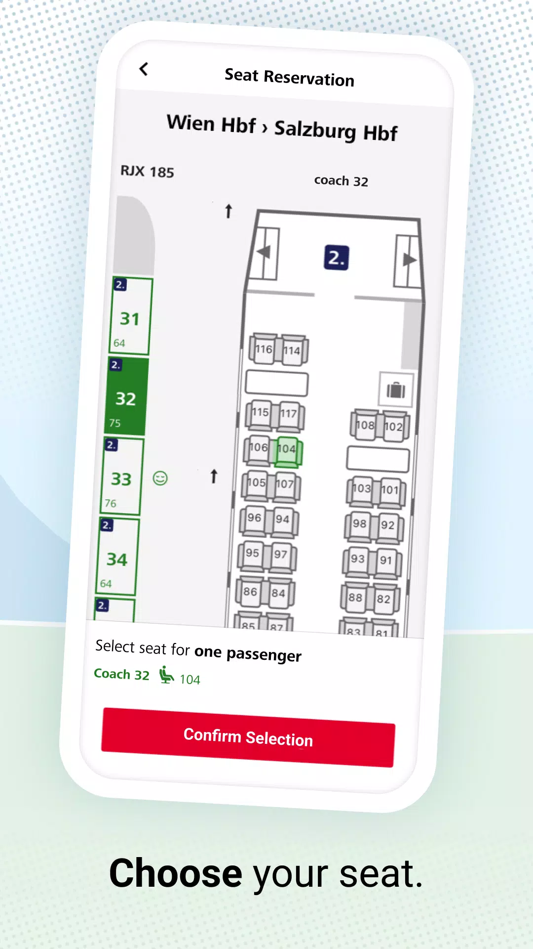 ÖBB Tickets 螢幕截圖 3