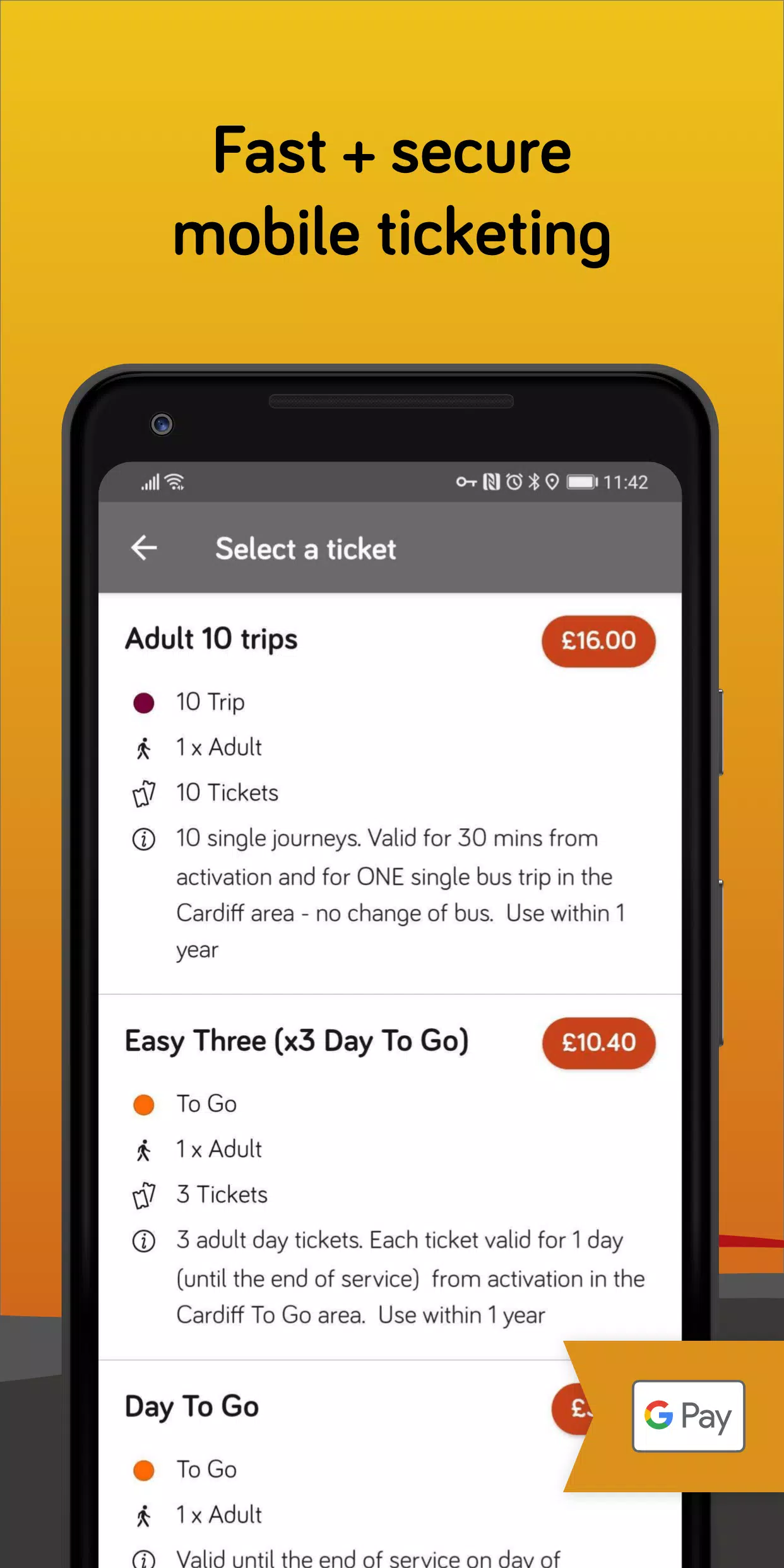 Cardiff Bus スクリーンショット 2