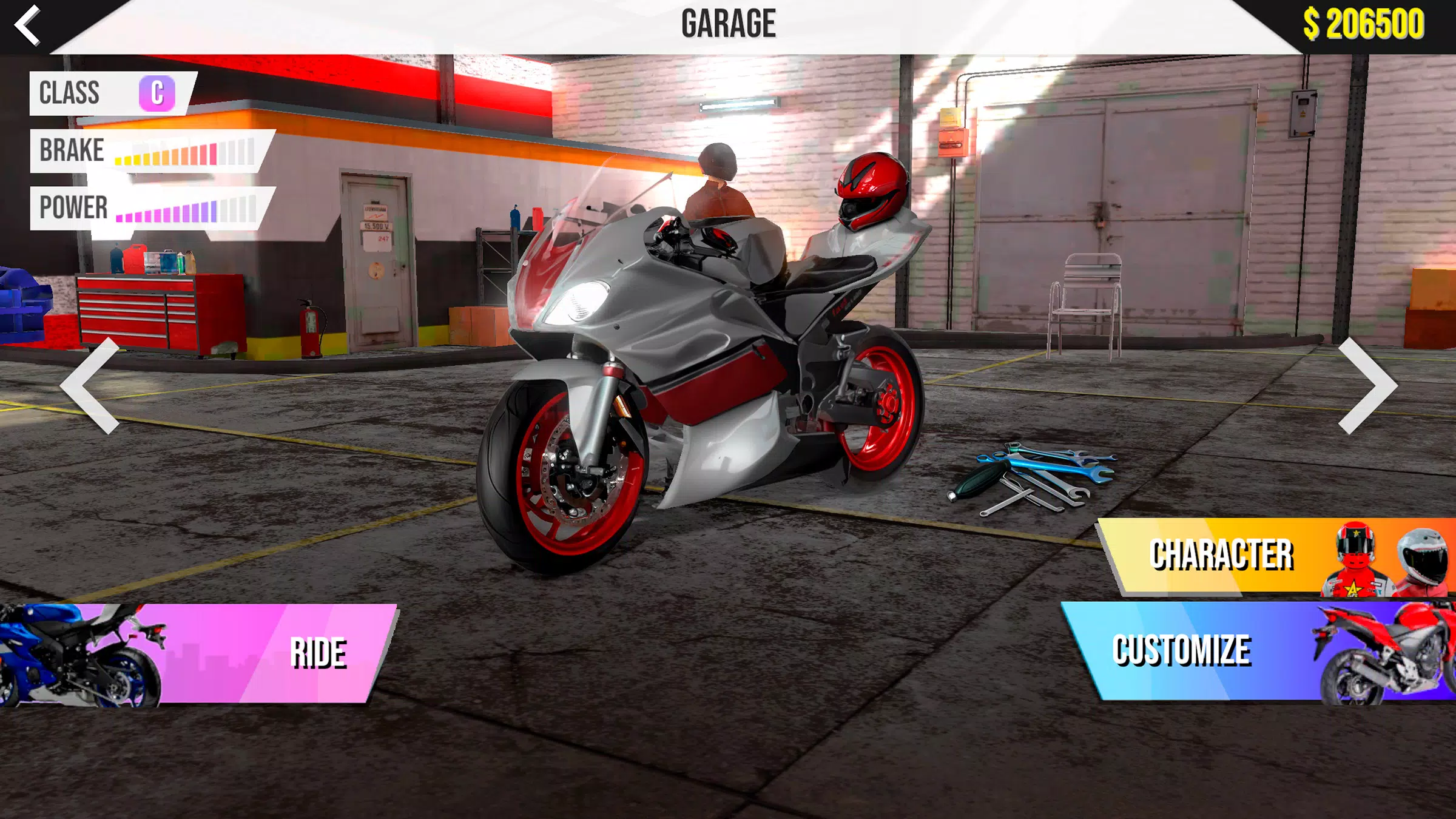 Motorcycle Real Simulator Tangkapan skrin 0
