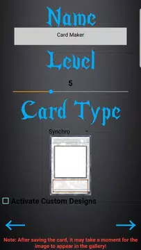 Schermata Card Maker - Yugioh 1