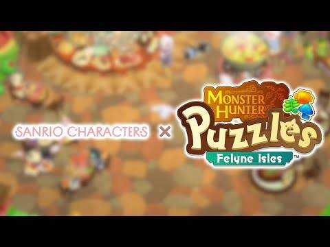 Cinnamoroll in Monster Hunter Rätsel: Felyne -Inseln