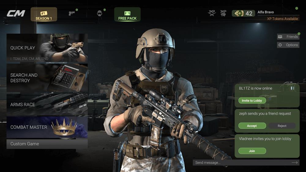 Combat Master Mobile 螢幕截圖 0