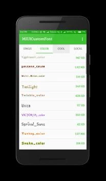 Custom Font Installer For MIUI 螢幕截圖 0