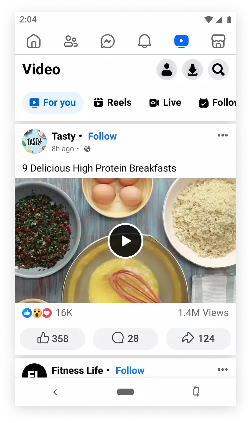 Facebook Lite Ảnh chụp màn hình 2