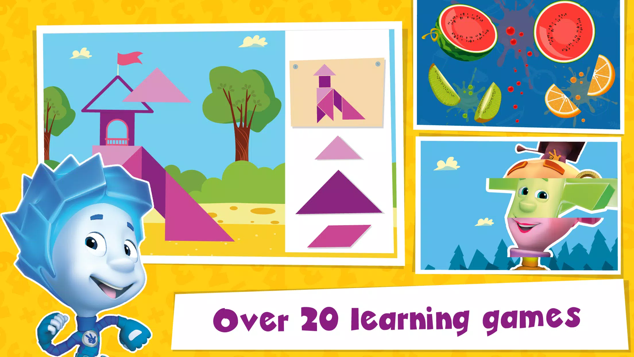 The Fixies Math Learning Games Zrzut ekranu 0