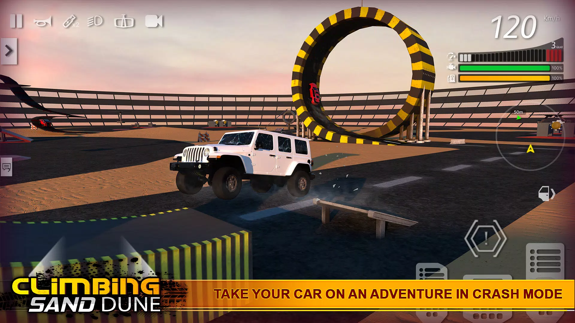 Climbing Sand Dune OFFROAD Ảnh chụp màn hình 0