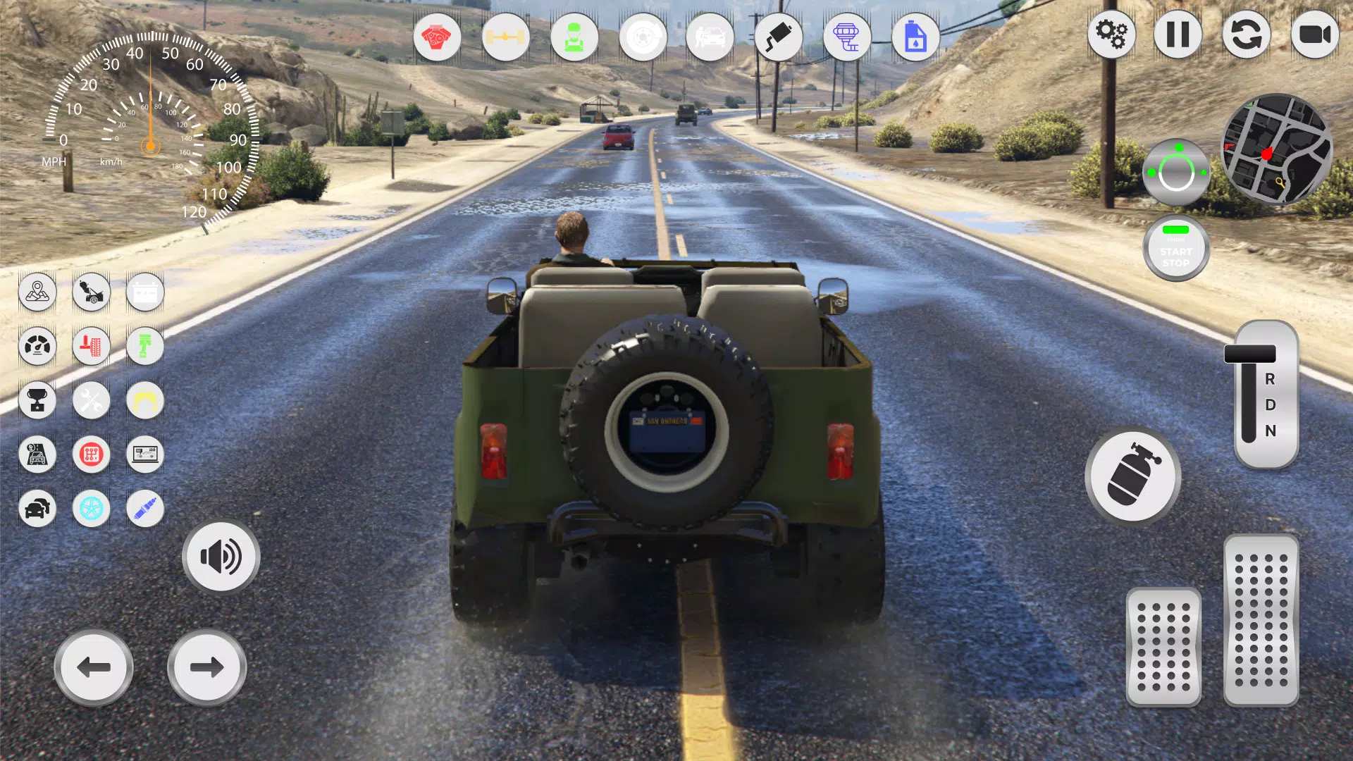 UAZ Hunter 4x4 Russian SUV 螢幕截圖 3