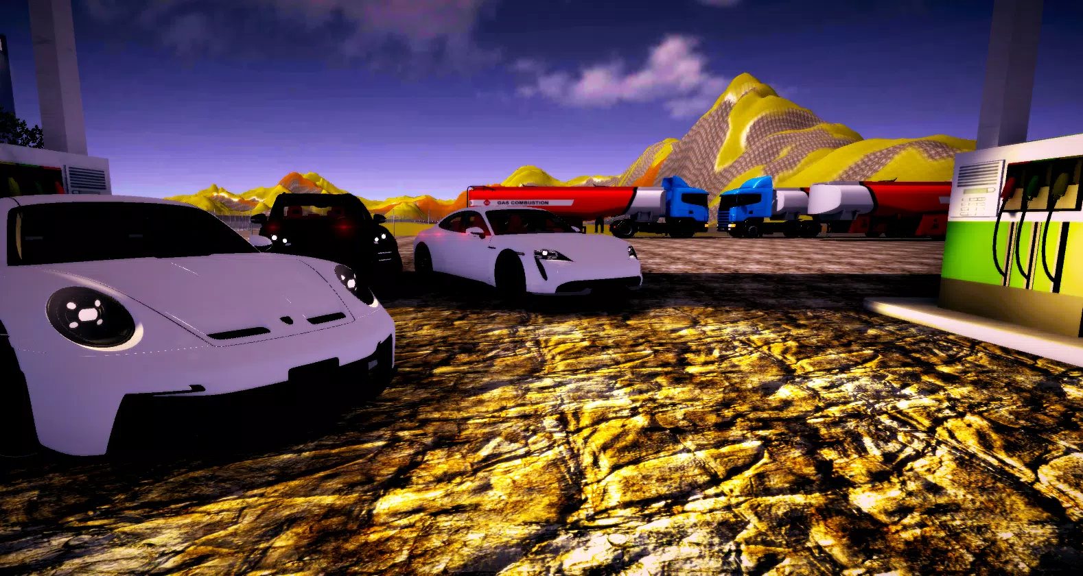 Porsche Driving Simulator Скриншот 2