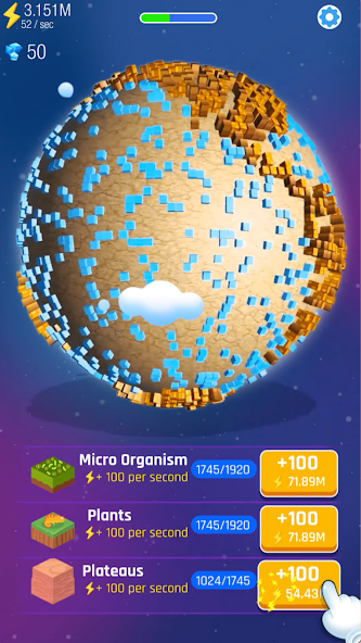 Idle World ! Скриншот 3