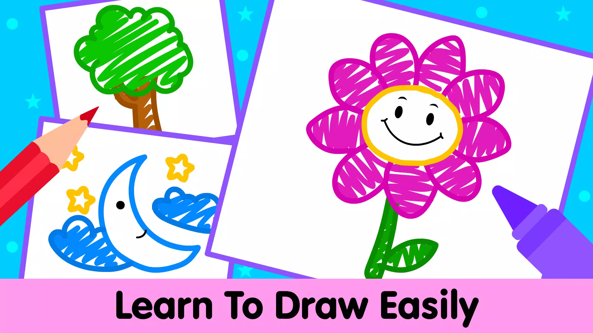 Kids Drawing & Painting Games Ảnh chụp màn hình 1