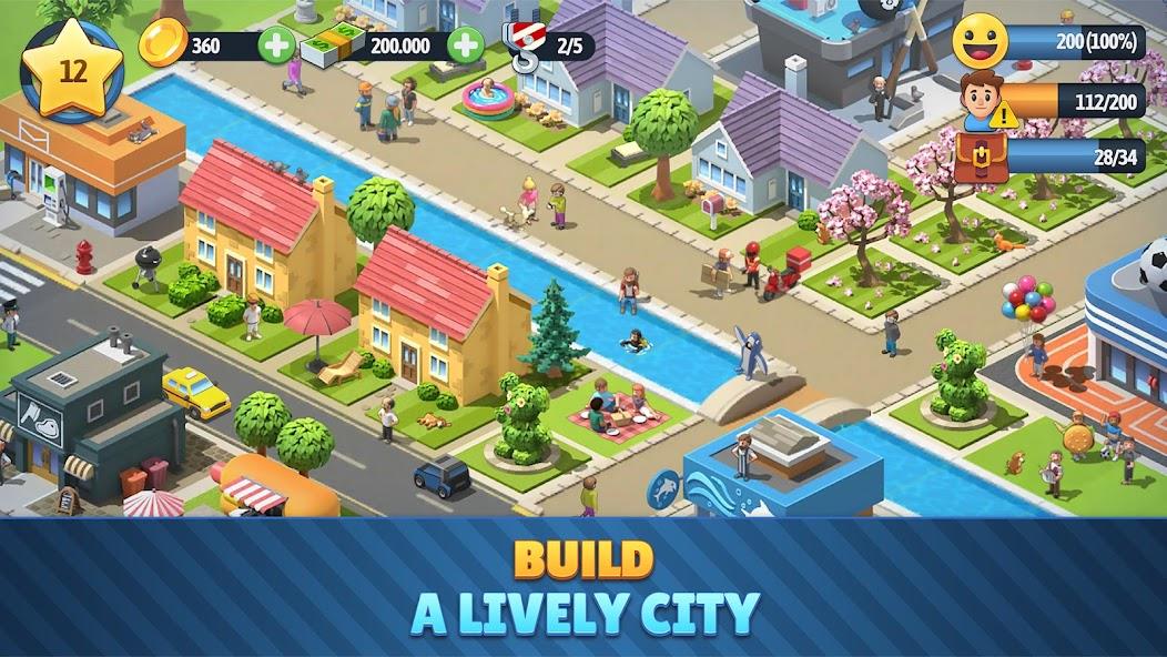 City Island 6: Building Life Mod 螢幕截圖 1