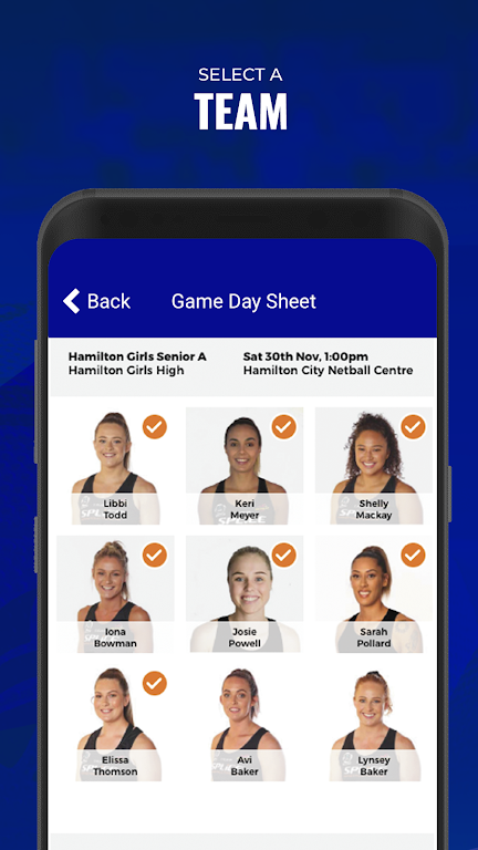 Schermata Dunedin Netball Centre 3