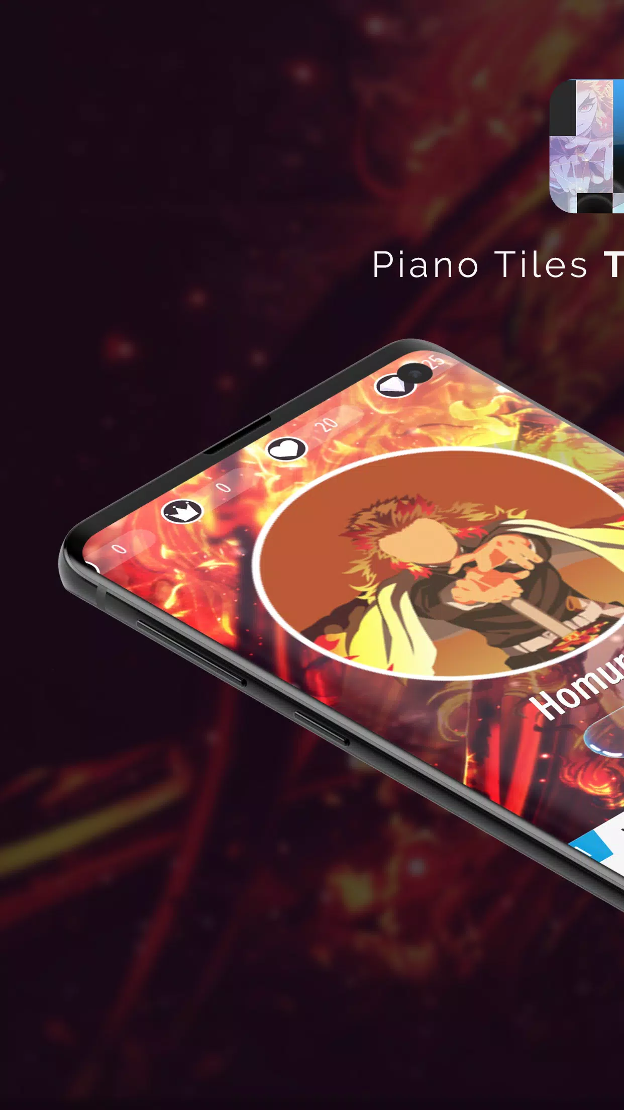 Piano Anime Oni Slayer 스크린샷 0