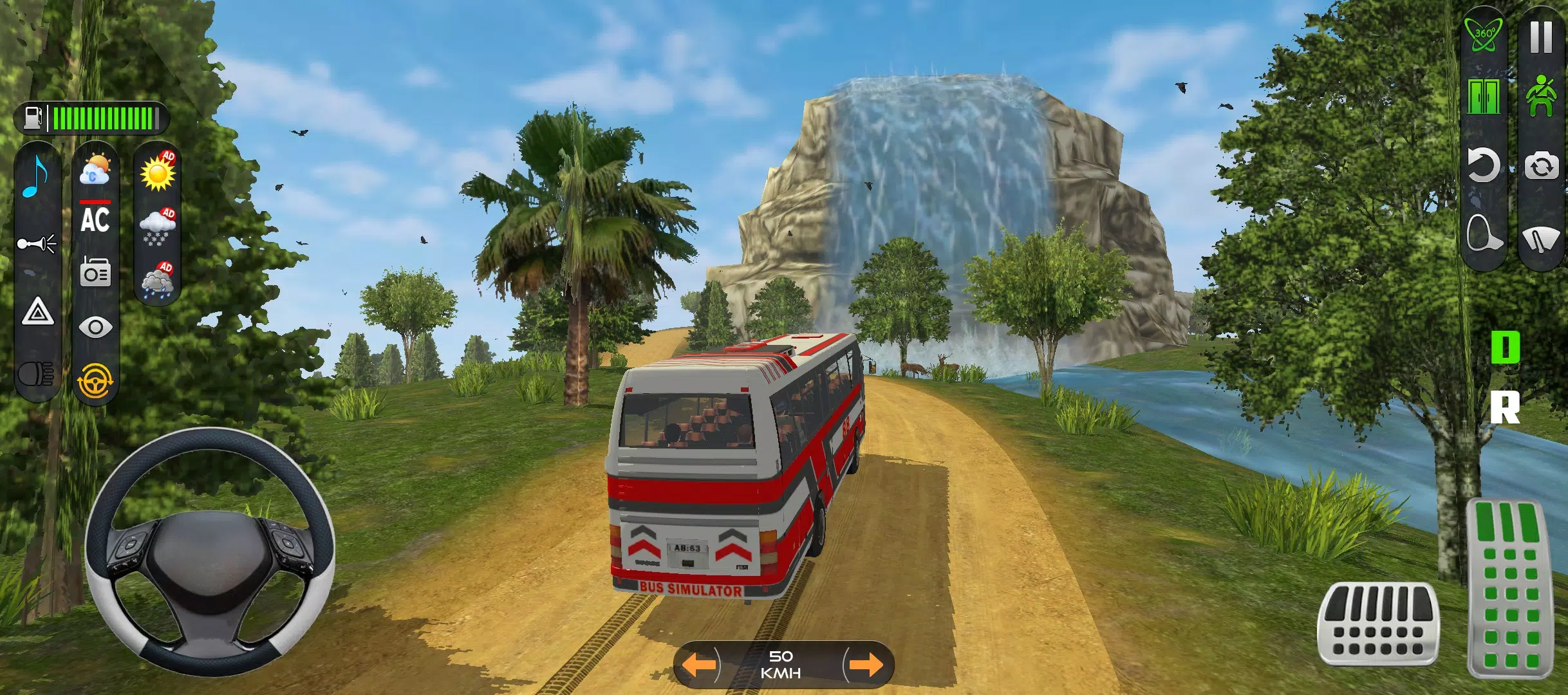 Offroad Bus: Coach Bus Driving ภาพหน้าจอ 0