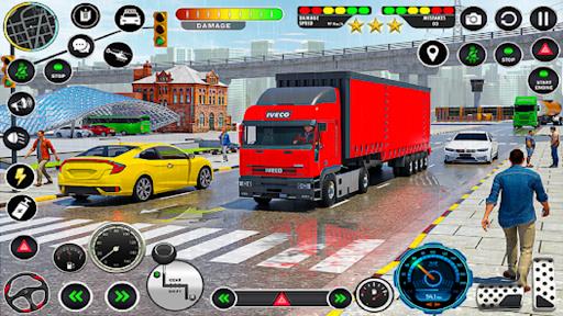 Crazy Truck Transport Car Game Capture d'écran 1